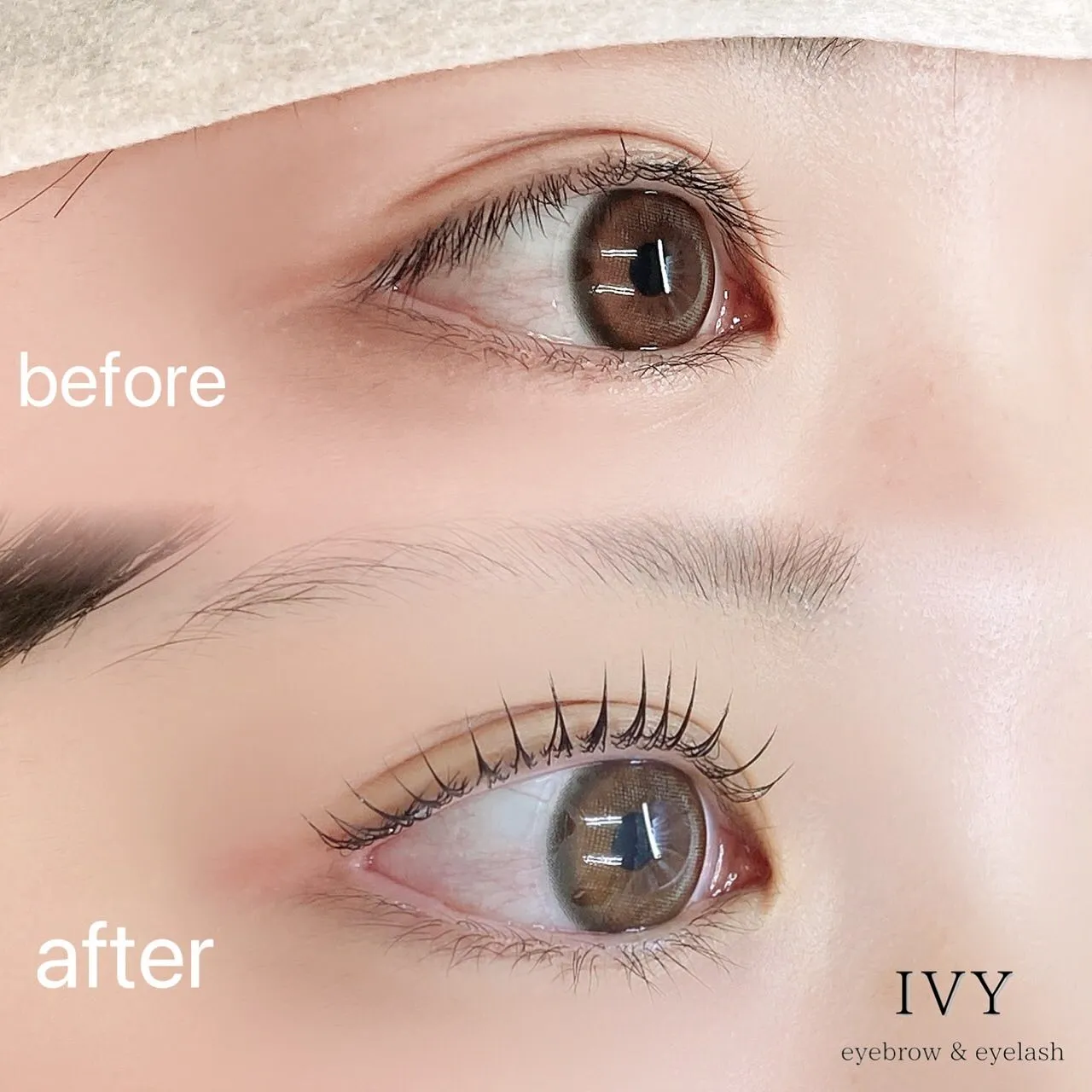 初めてのまつげパーマ💫